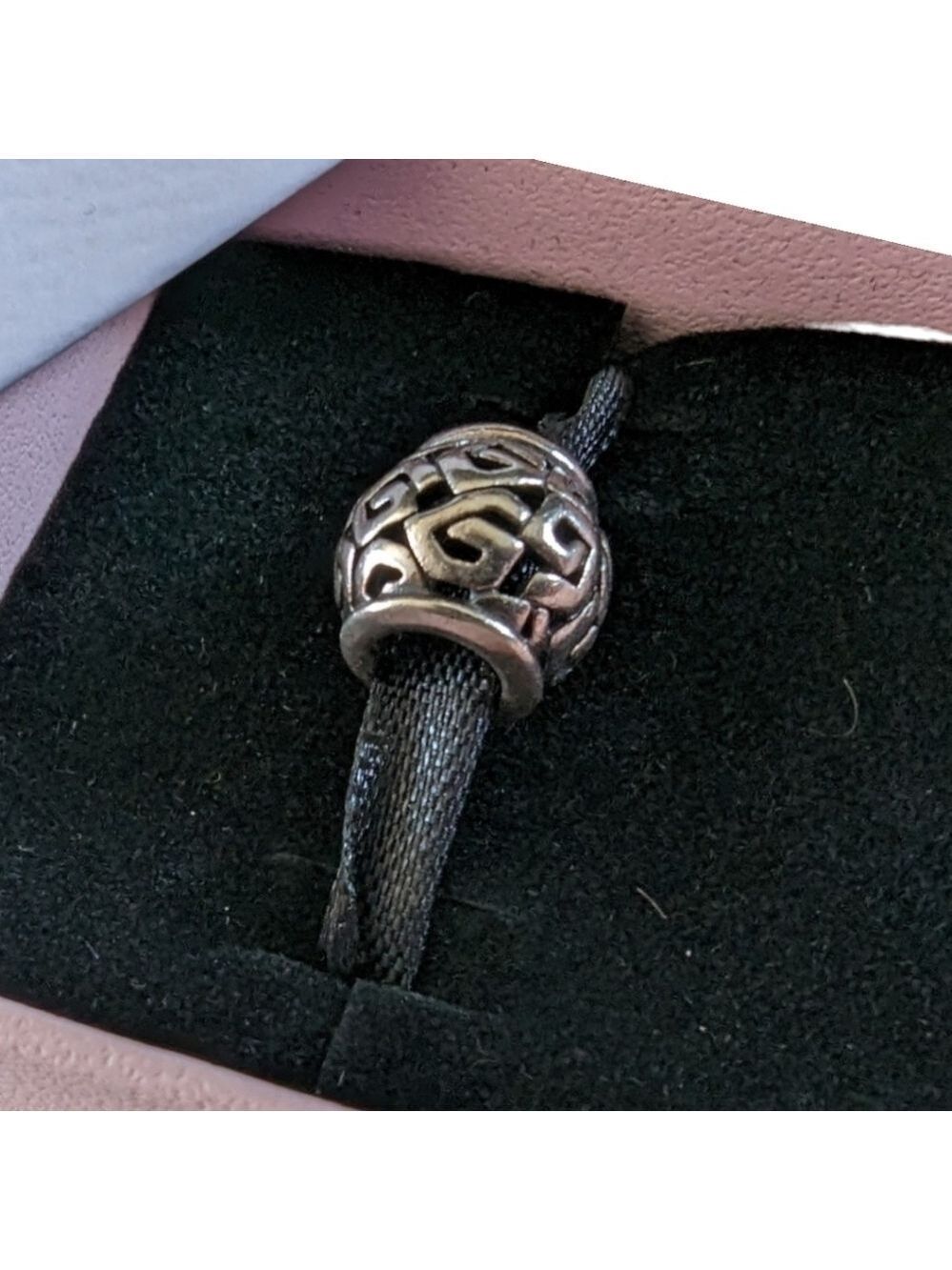 Authentic Pandora • Amazing Openwork Pandora Moments Sterling Silver Charm